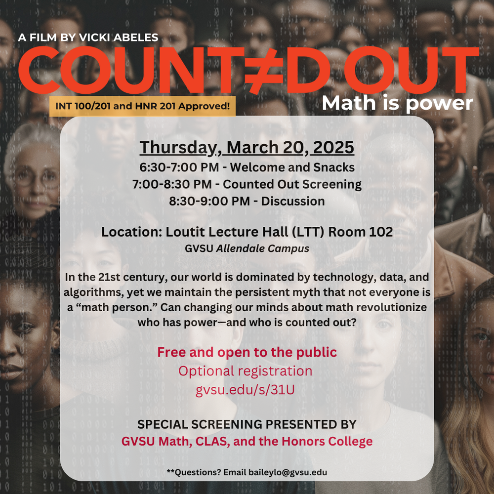 Screening of the film Counted Out